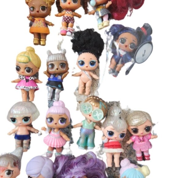 Collection Lot || LOL Surprise Dolls Lil Sisters, Pets and Accessories - Picture 1 of 16